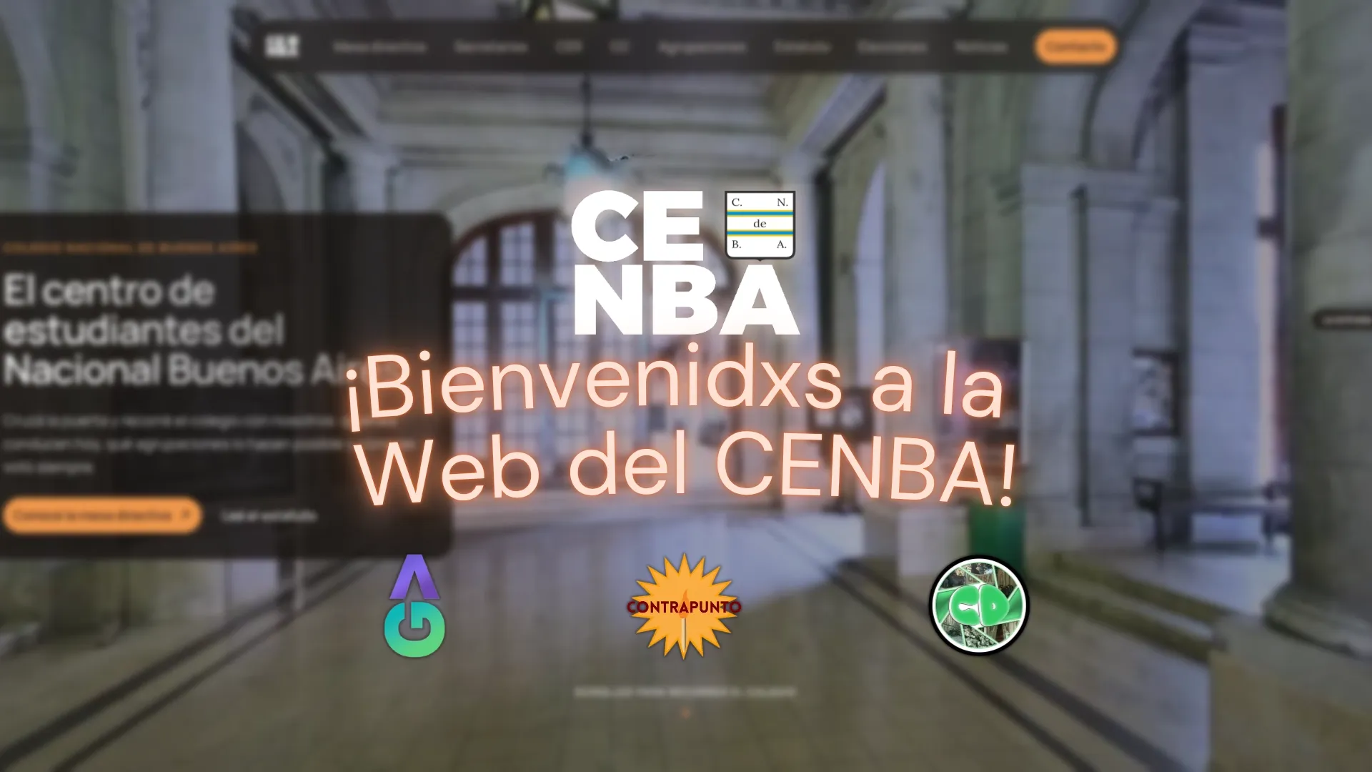 Logo de la WEB del CENBA